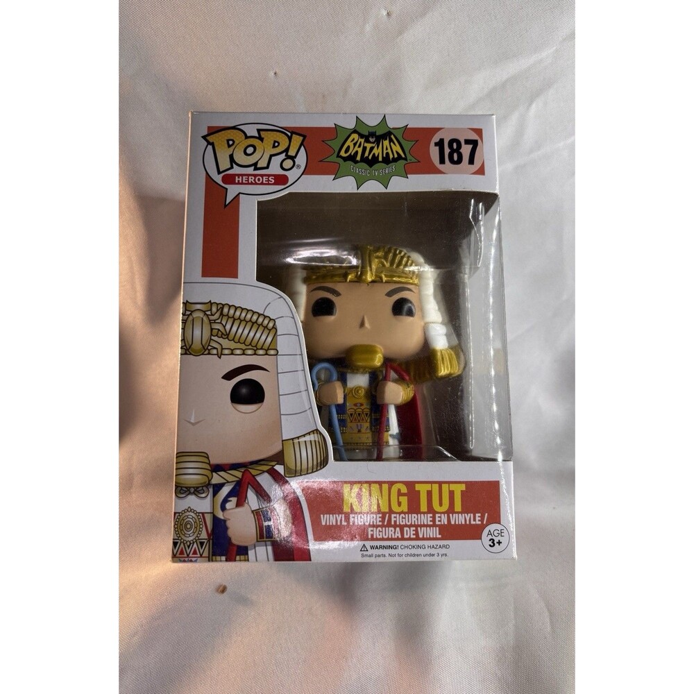 Funko Pop! Heroes Batman Classic TV Series King Tut #187 Figure